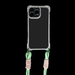 Чохол TPU CrossBoby with strape для iPhone 16 Pro Max clear Full Camera