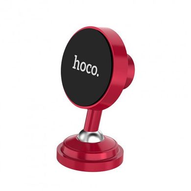Автодержатель Hoco CA36 Dashboard Metal Magnetic red