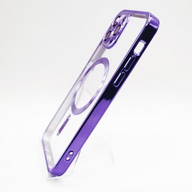 Чохол Metal Matte with MagSafe для iPhone 12 Pro Max deep purple Full Camera
