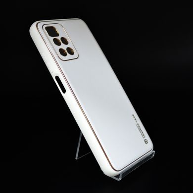 Чехол кожа Xshield для Xiaomi Redmi 10 white Full Camera