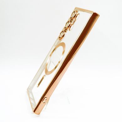 Чохол WAVE Metal Color with MagSafe для Samsung S25 Ultra gold Full Camera