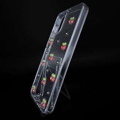 Накладка Glue Case HIT для Samsung A07 cherry TPU+PC