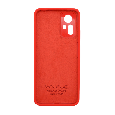 Силіконовий чохол WAVE Full Cover для Xiaomi Redmi Note 12S red Full Camera