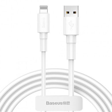 USB кабель Baseus Camouflage Mini White Lightning 2.4A/1m white