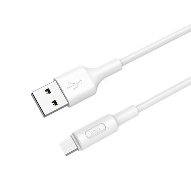 USB кабель Hoco X25 Soarer micro 1m 2A white