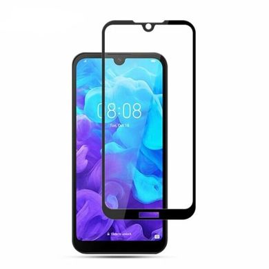 Защитное 2.5D стекло Full Glue для Huawei Y5 -2018 f/s black