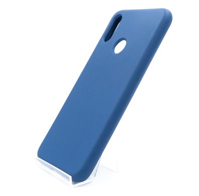 Силиконовый чехол Full Cover для Xiaomi Redmi Note 7 dark blue без logo