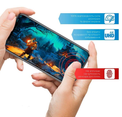 Захисне скло MIETUBL ESD для Xiaomi Redmi Note 14 (EU) black