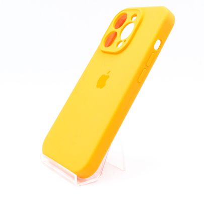 Силіконовий чохол Full Cover для iPhone 14 Pro kumquat Full Camera