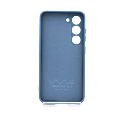 Силіконовий чохол WAVE Colorful для Samsung S23 blue Full Camera (TPU)