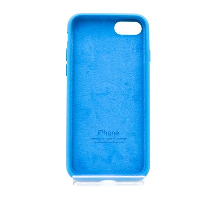 Силіконовий чохол Full Cover для iPhone 7/8/SE 2020 new blue