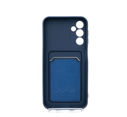 Силіконовий чохол WAVE Colorful Pocket для Samsung A24 4G ocean blue Full Camera