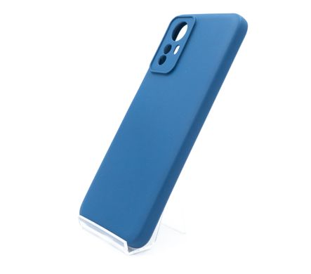 Силіконовий чохол Full Soft для Xiaomi Redmi Note 12S dark blue Full Camera