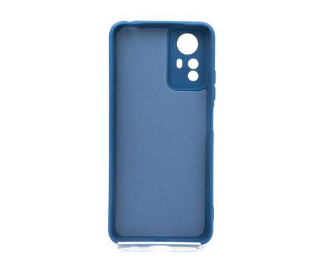 Силіконовий чохол Full Soft для Xiaomi Redmi Note 12S dark blue Full Camera