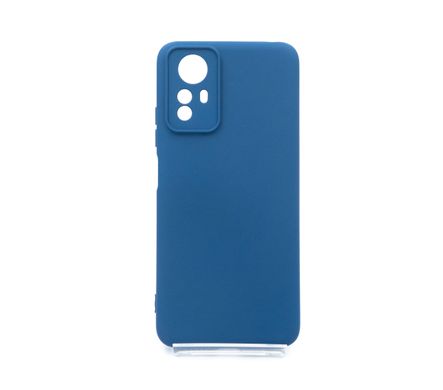 Силіконовий чохол Full Soft для Xiaomi Redmi Note 12S dark blue Full Camera