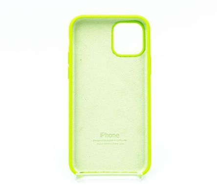 Силіконовий чохол для Apple iPhone 11 Pro original lime green