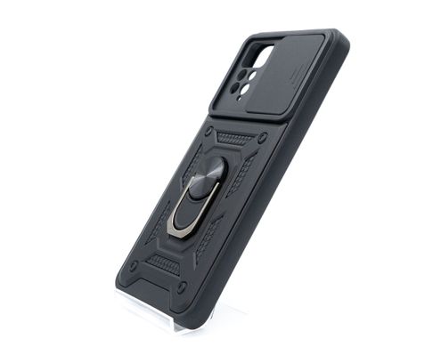 Чохол Camshield Serge Ring for Magnet для Xiaomi Redmi Note 11 Pro/11 Pro 5G black протиударний