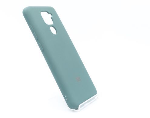 Силиконовый чехол Full Cover для Xiaomi Redmi Note 9 pine green Protective my color