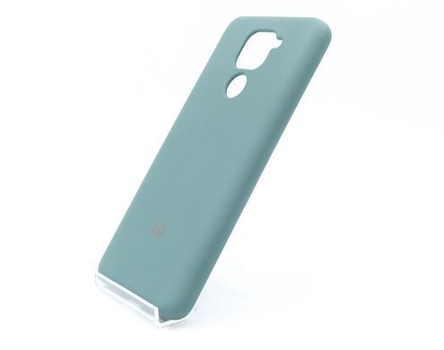 Силиконовый чехол Full Cover для Xiaomi Redmi Note 9 pine green Protective my color