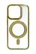 Чехол TPU Sparkle with Magsafe для iPhone 14 Pro gold