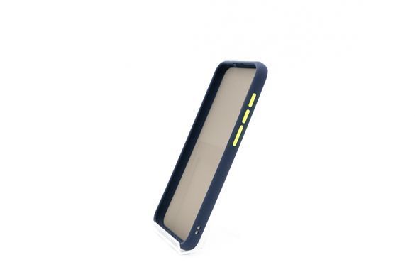 Чехол 2 в 1 Matte Color для Huawei P Smart S/ Y8P dark blue(TPU)