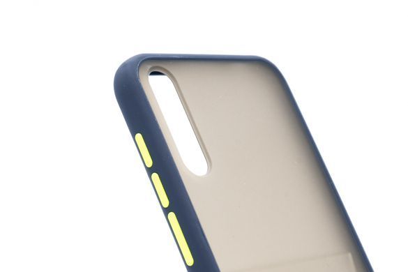 Чехол 2 в 1 Matte Color для Huawei P Smart S/ Y8P dark blue(TPU)