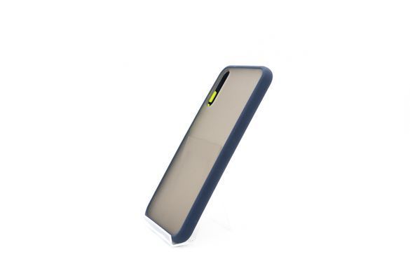 Чехол 2 в 1 Matte Color для Huawei P Smart S/ Y8P dark blue(TPU)