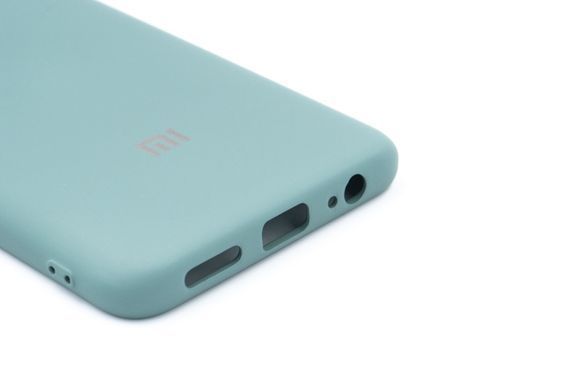 Силиконовый чехол Full Cover для Xiaomi Redmi Note 9 pine green Protective my color