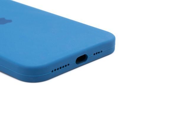 Силиконовый чехол Full Cover для iPhone 11 Pro Max navy blue Full lCamera