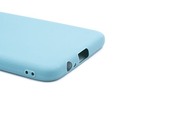 Силиконовый чехол Soft Feel для Samsung A530/A8 2018 Candy powder blue