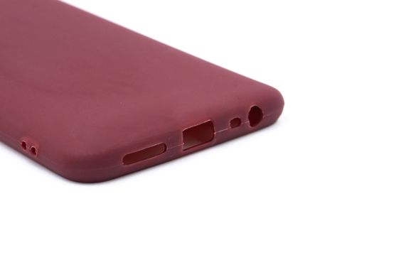 Силиконовый чехол Soft feel для Xiaomi Redmi 8A marsala candy