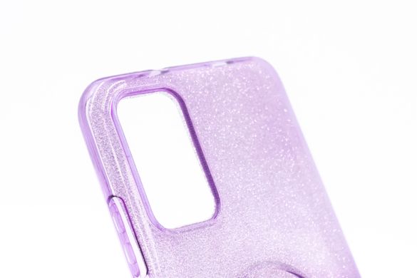 Силіконовий чохол SP Shine для Xiaomi Redmi Note 9/Redmi 9T/Poco M3 4G violet ring for magnet