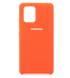 Силиконовый чехол Full Cover для Samsung S10 Lite red
