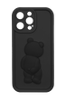 Накладка Bear для iPhone 15 Pro black Full Camera