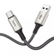 USB кабель Hoco X66 Howdy Type-C 3.0A 1m gray