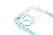Силіконовий чохол Сlear для iPhone 12 Pro Max green Full Camera з глянсовою окантовкою