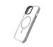 Чохол TPU+PC Metal Buttons with MagSafe Colorful для iPhone 15 grey