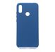 Силиконовый чехол Full Cover для Xiaomi Redmi Note 7 dark blue без logo