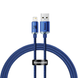 Кабель Baseus Crystal Shine series CAJY000003 Lightning 2.4A 1.2m blue