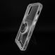 Чехол Space Ring Drop Protection для iPhone 12 mini Transparent silver button