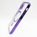 Чохол Metal Matte with MagSafe для iPhone 12 Pro Max deep purple Full Camera