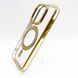 Чехол TPU Sparkle with Magsafe для iPhone 14 Pro gold