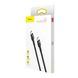 Кабель Baseus Cafule Type-C to Type-C PD 2.0 60W 2m gray/black