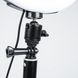 Кольцевая светодиодная Led лампа для селфи XO L08/S26 26см зеркало на штативе black