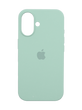 Силіконовий чохол Full Cover для iPhone 16 Plus beryl