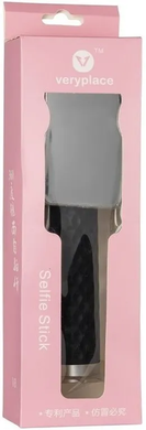Селфі палка Monopod Veriplace висувний V8 Mirror Black + кнопка через 3,5"