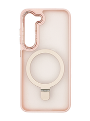 Чехол Matte Ring-MagSafe для Samsung S23 light pink