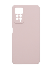 Силіконовий чохол Full Cover для Xiaomi Redmi Note 11 Pro 4G/5G pink sand (AAA) Full Camera без logo