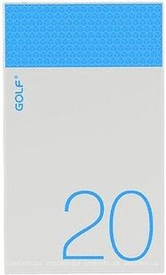 Power Bank GOLF Hive20 20000mAh white-blue