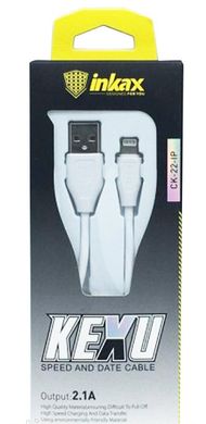 USB кабель Inkax CK-22 iPhone 1A white